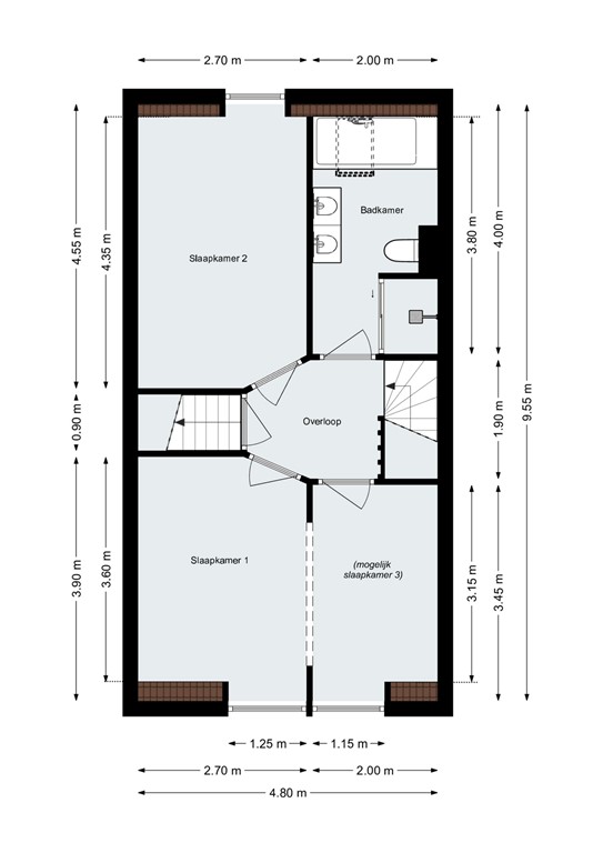 mediumsize floorplan